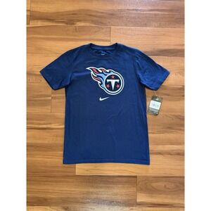 Nike NFL Tennessee Titans Navy Blue T-Shirt Tee NWT Youth Size Medium (10-12)